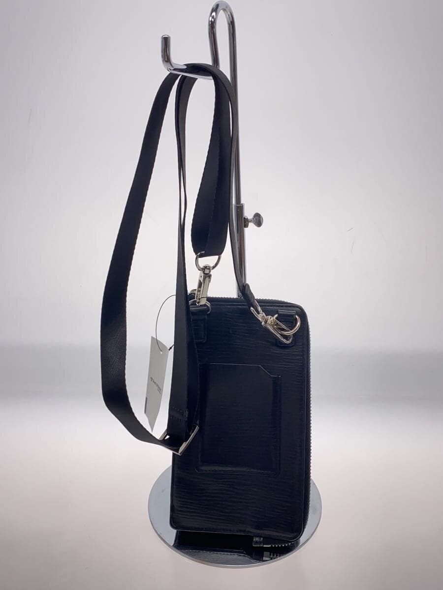 LANVIN Sacoche Shoulder Pouch Mini Shoulder Bag Black Black 3