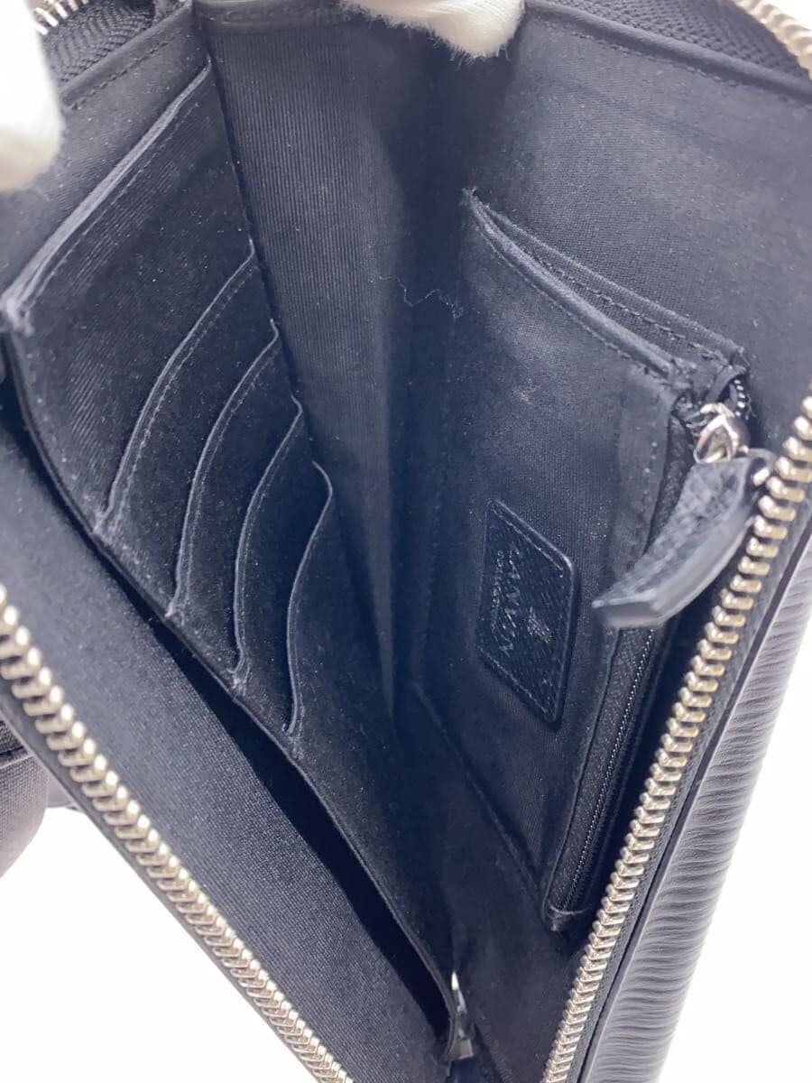 LANVIN Sacoche Shoulder Pouch Mini Shoulder Bag Black Black 6