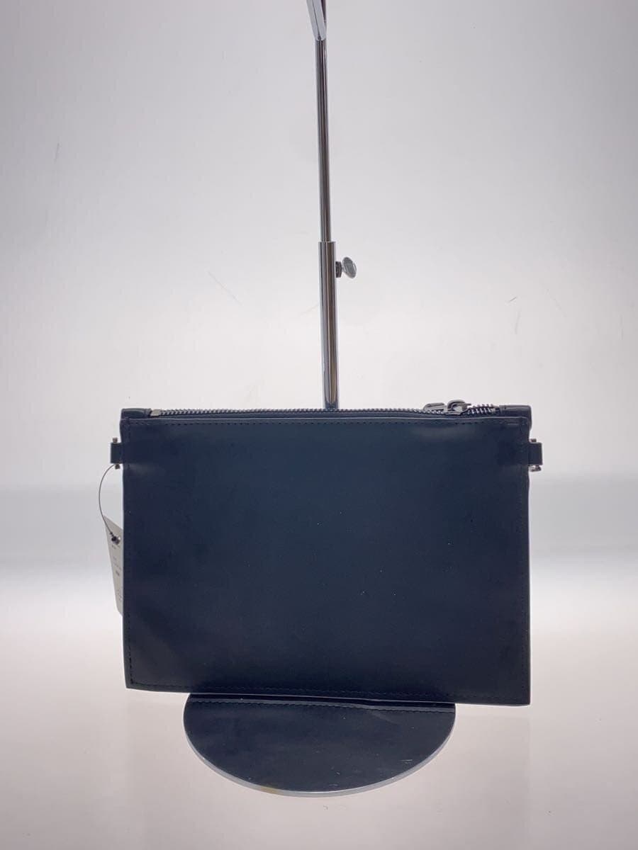 N21(numero ventuno)Front Logo Clutch Bag Mini Pouch Second Bag Black Black 3