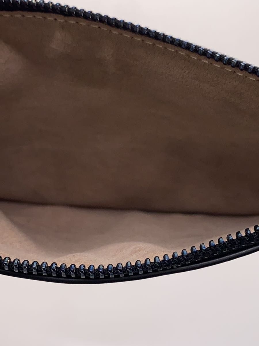 N21(numero ventuno)Front Logo Clutch Bag Mini Pouch Second Bag Black Black 6