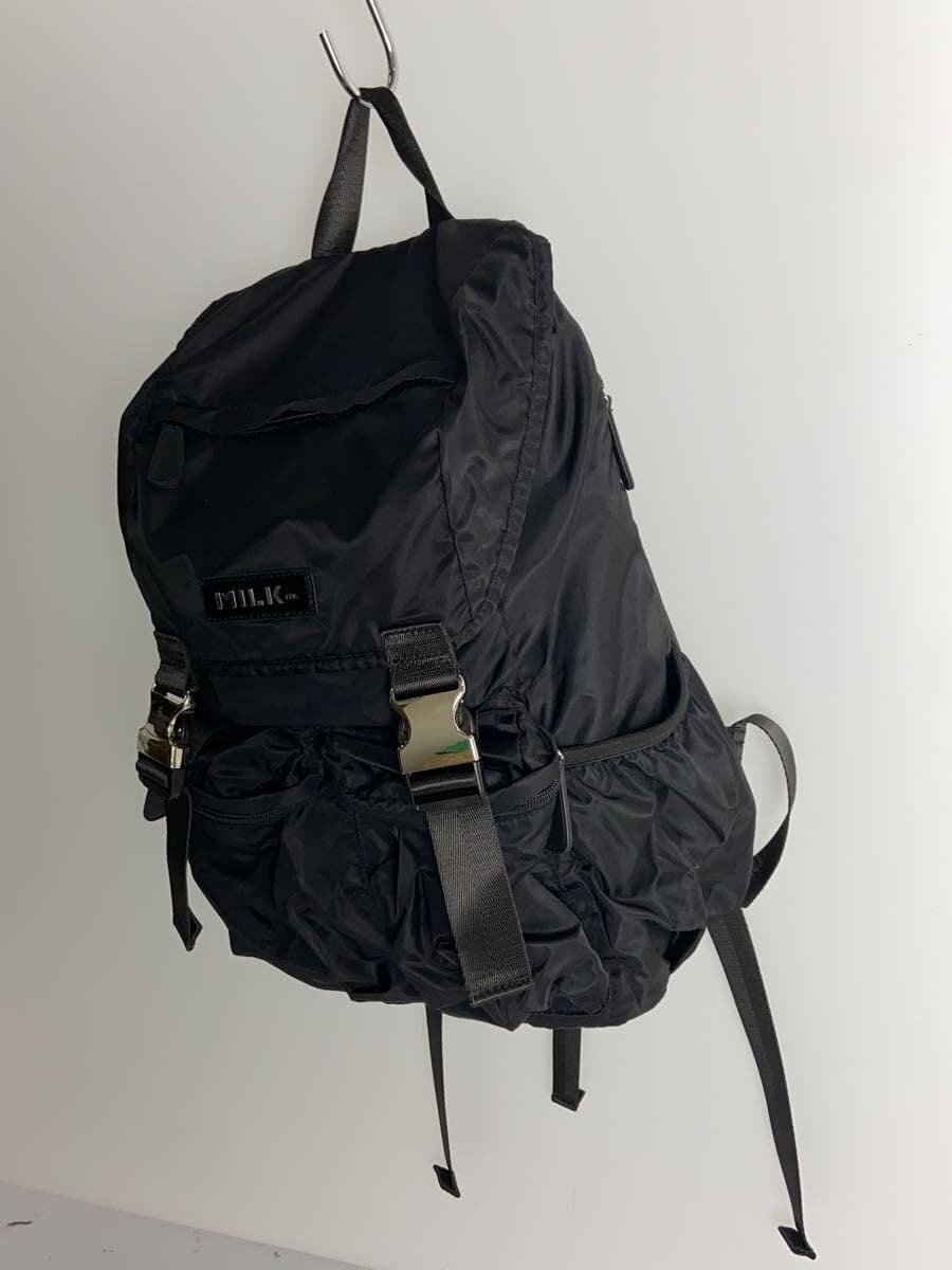 MILK FED. Backpack Backpack Logo Plate Polyester BLK 103241053005 2