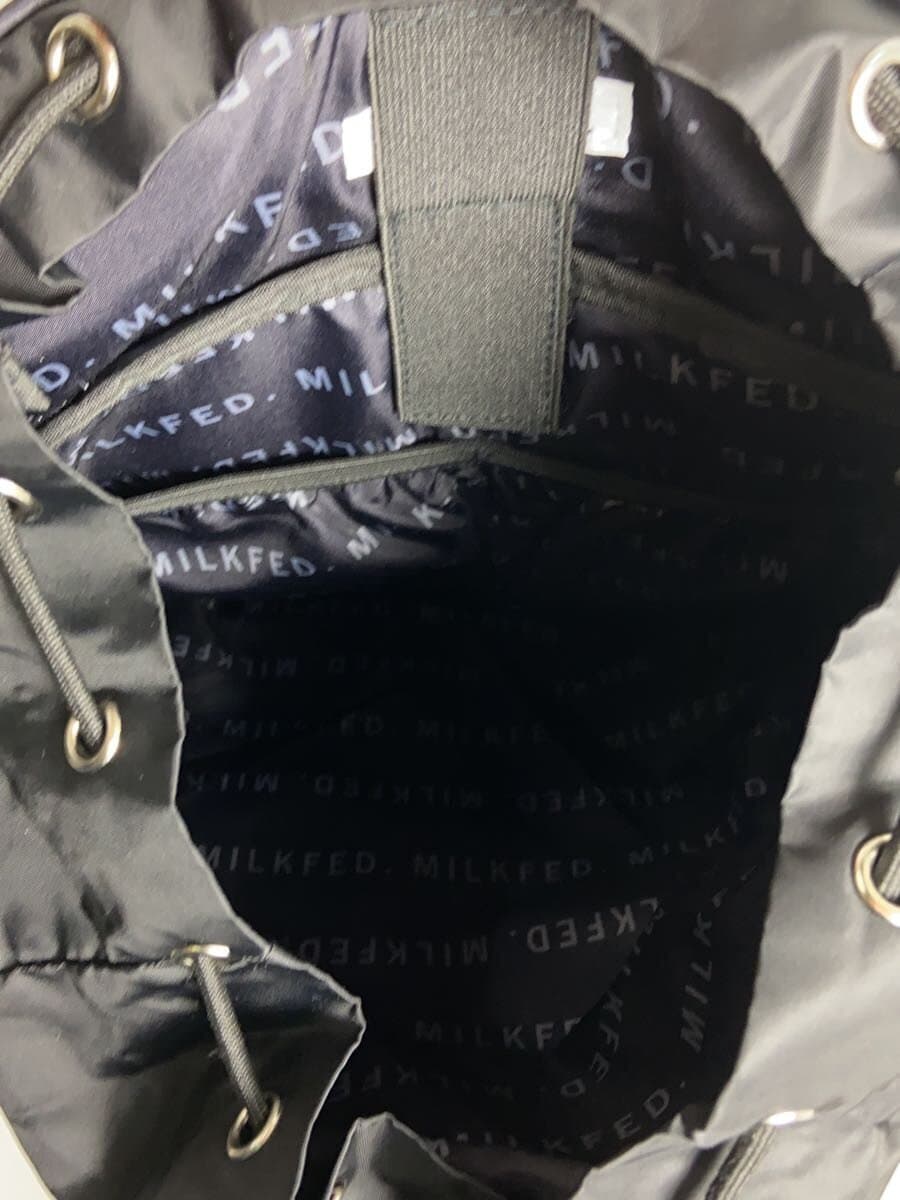 MILK FED. Backpack Backpack Logo Plate Polyester BLK 103241053005 6