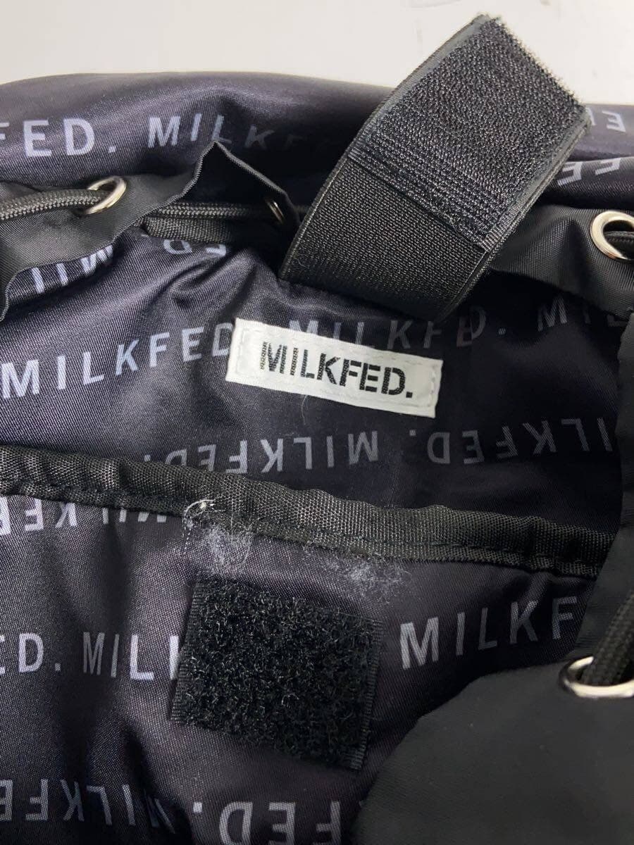 MILK FED. Backpack Backpack Logo Plate Polyester BLK 103241053005 8