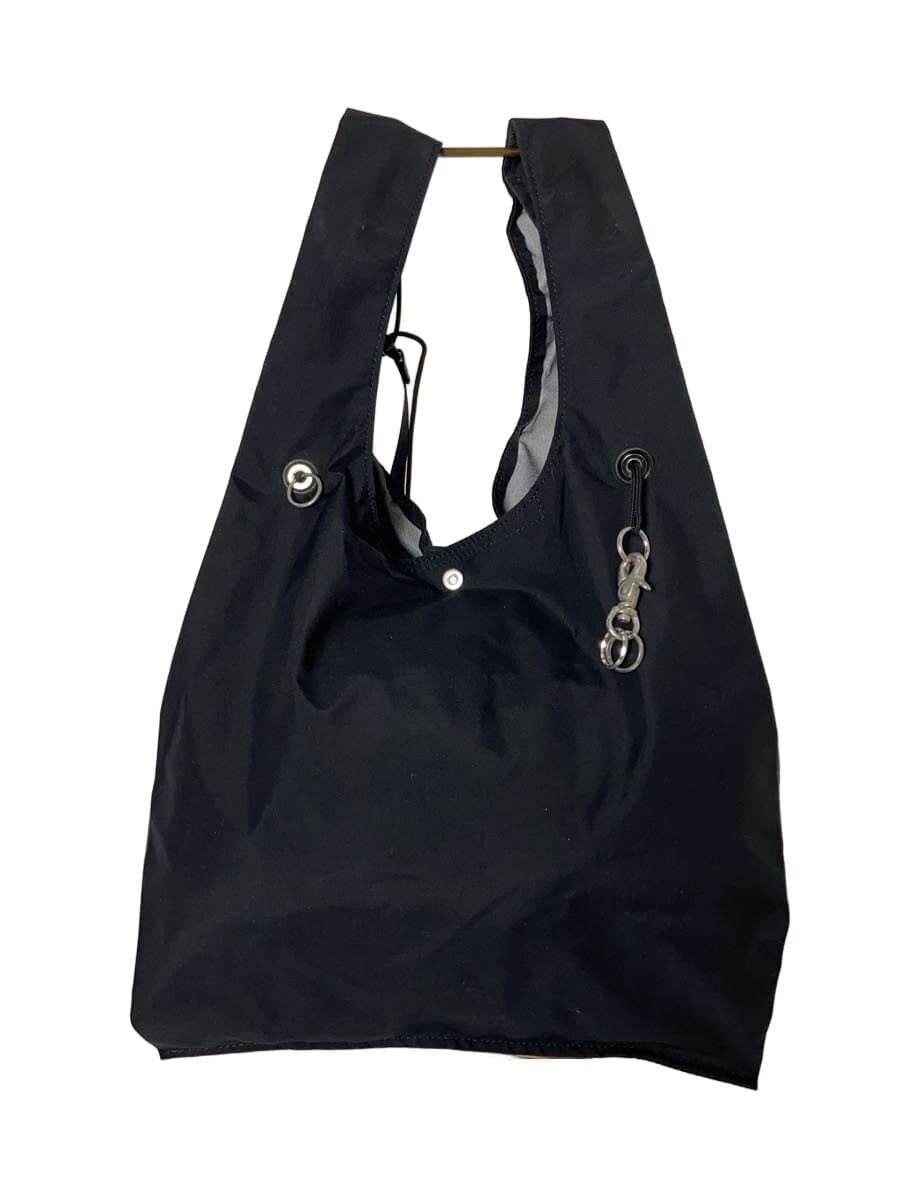 nunc Shoulder Bag Nylon BLK 3 Layer - Nylon Shop Bag