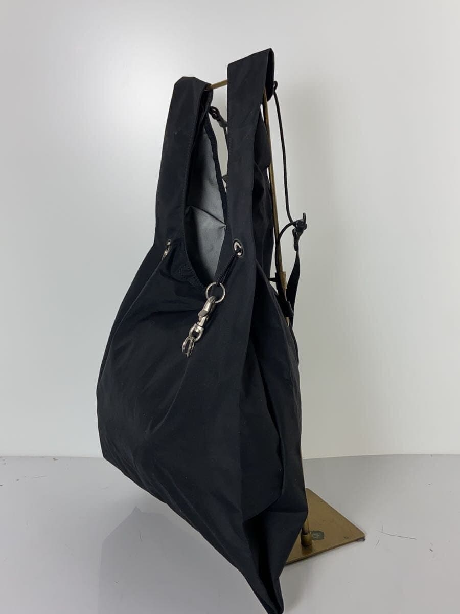 nunc Shoulder Bag Nylon BLK 3 Layer - Nylon Shop Bag 2