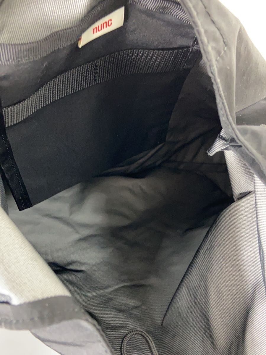 nunc Shoulder Bag Nylon BLK 3 Layer - Nylon Shop Bag 6