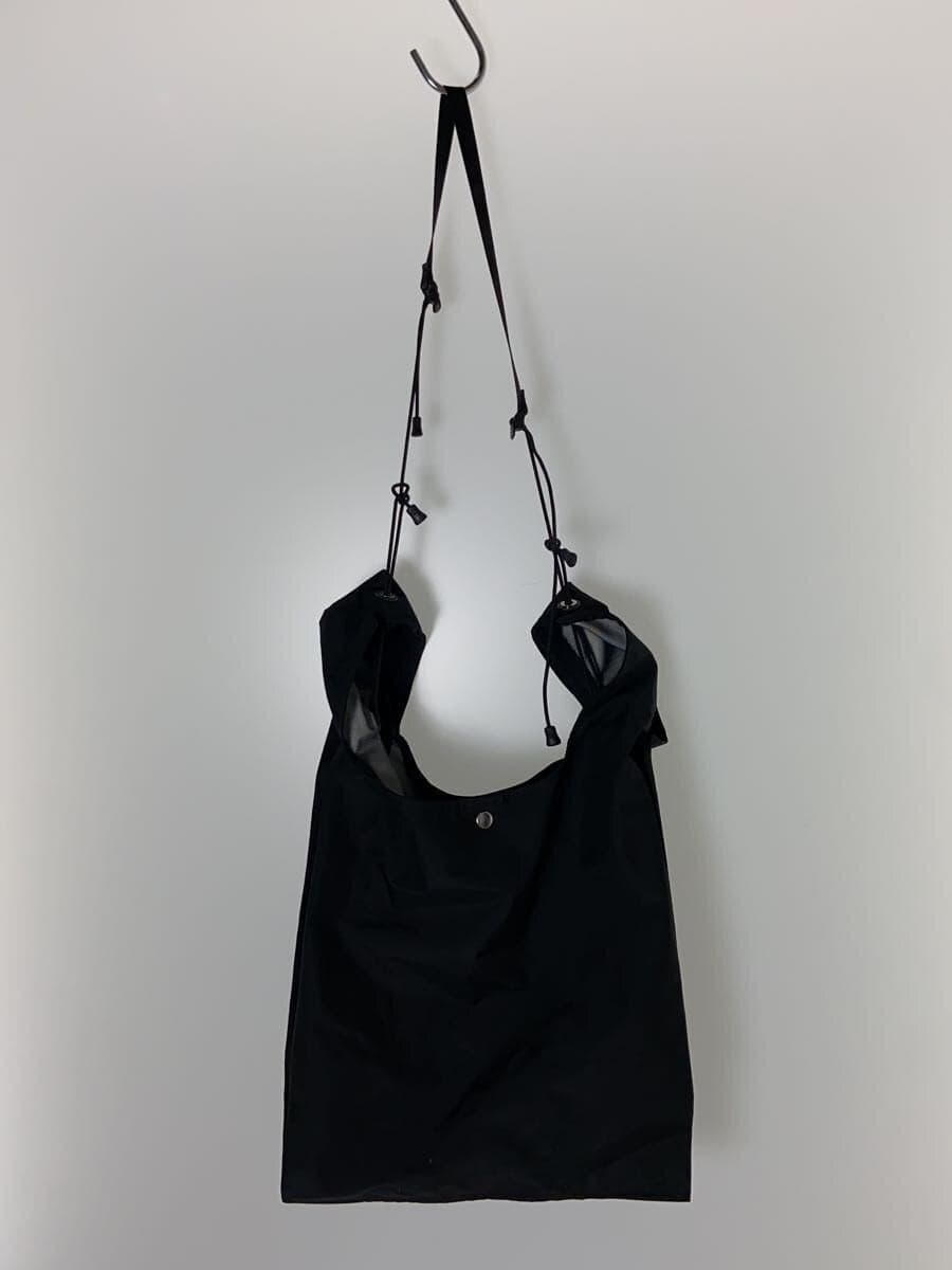 nunc Shoulder Bag Nylon BLK 3 Layer - Nylon Shop Bag 8