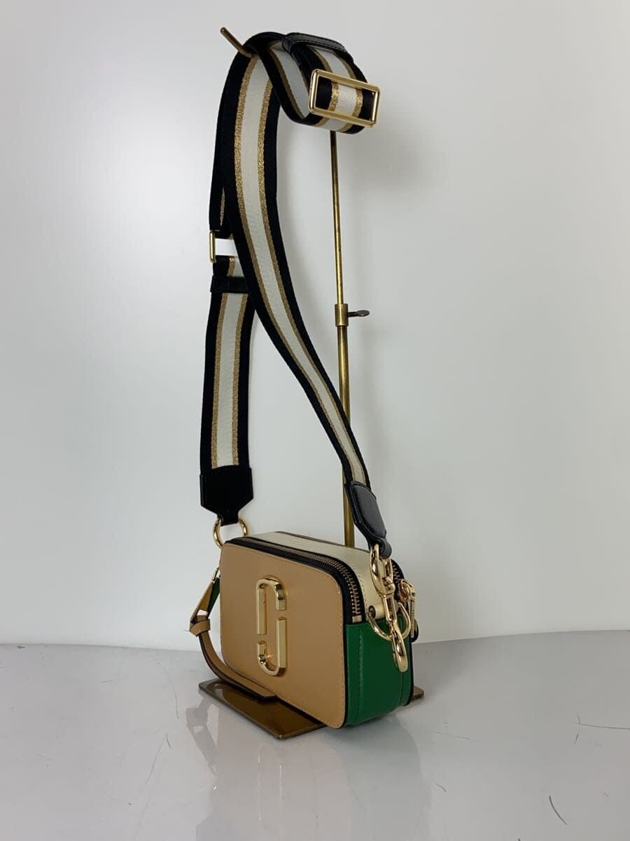 MARC JACOBS Shoulder Bag Snapshot Leather BEG M0012007 2