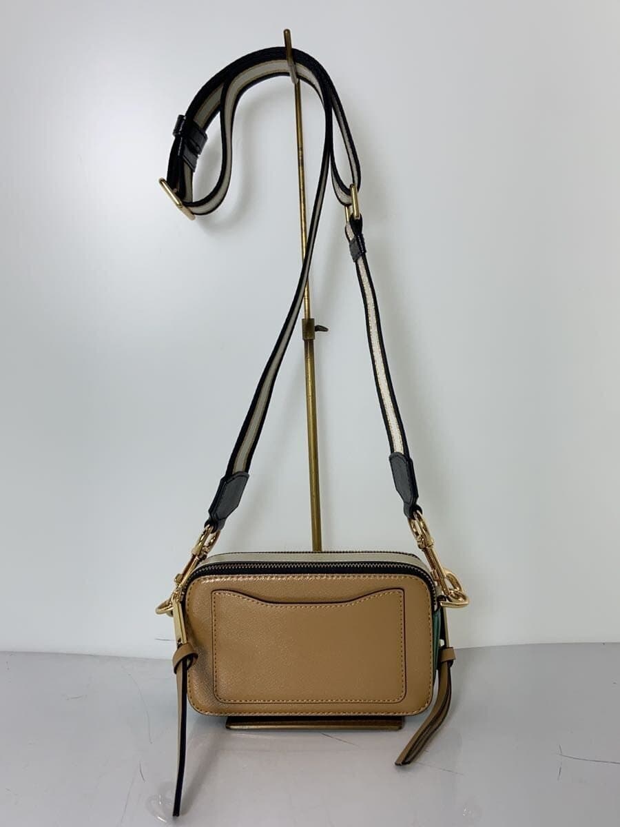 MARC JACOBS Shoulder Bag Snapshot Leather BEG M0012007 3