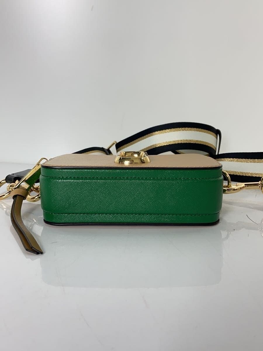MARC JACOBS Shoulder Bag Snapshot Leather BEG M0012007 4