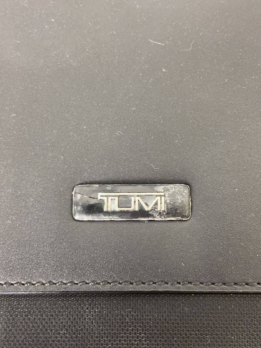 TUMI Bag Leather BLK 2948D TRACK MESSENGER BAG Truck Messenger Bag 5