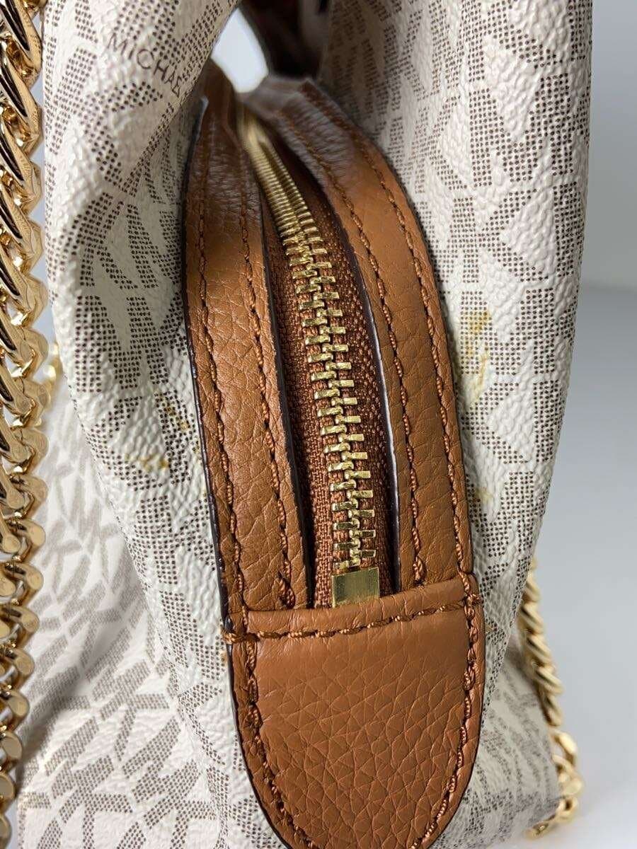 MICHAEL KORS Shoulder Bag Chain Bag Leather WHT 35S9GTTM2B 8