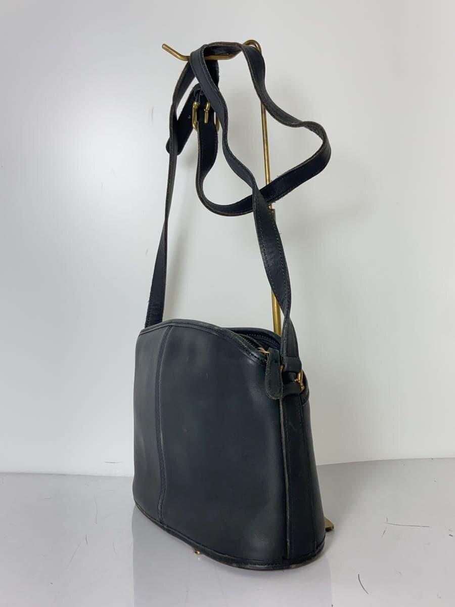 COACH Shoulder Bag Leather BLK 9976 2