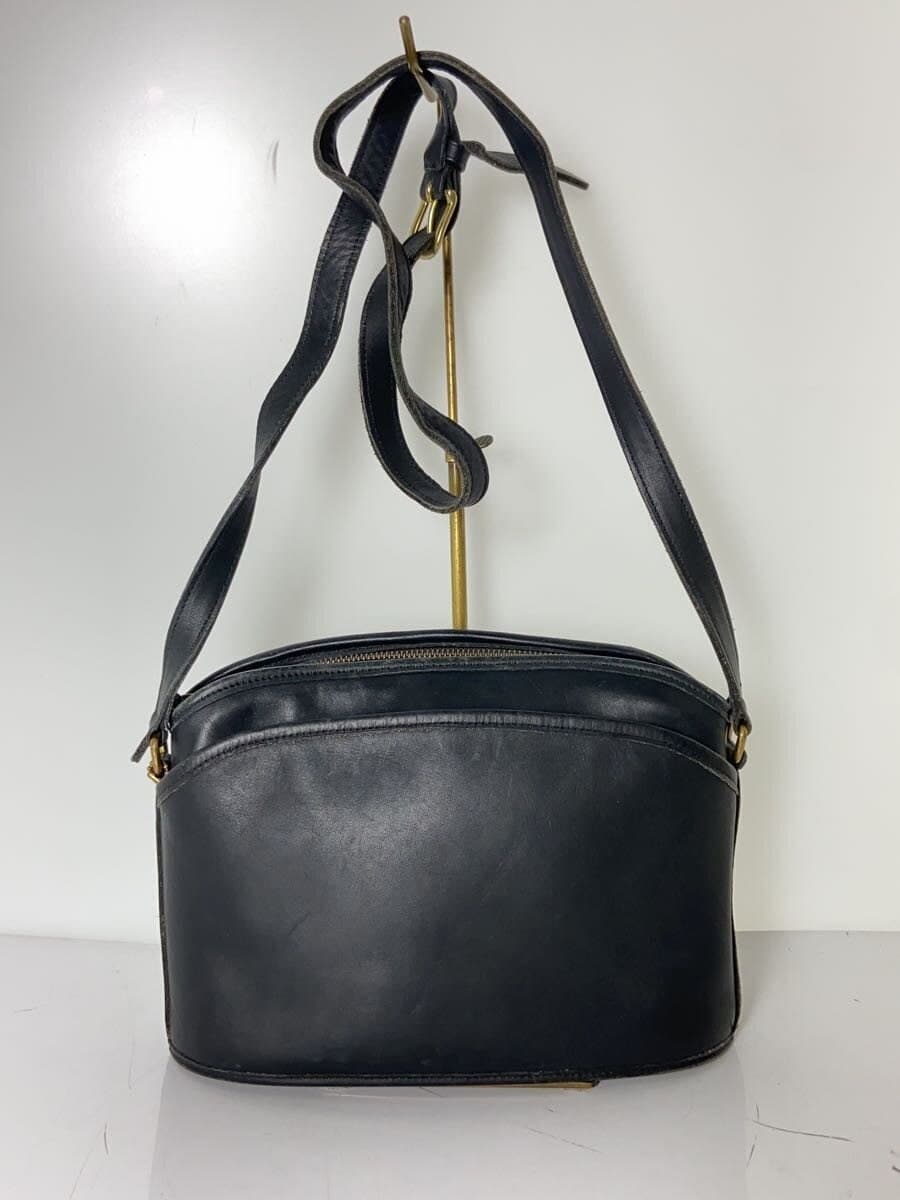 COACH Shoulder Bag Leather BLK 9976 3