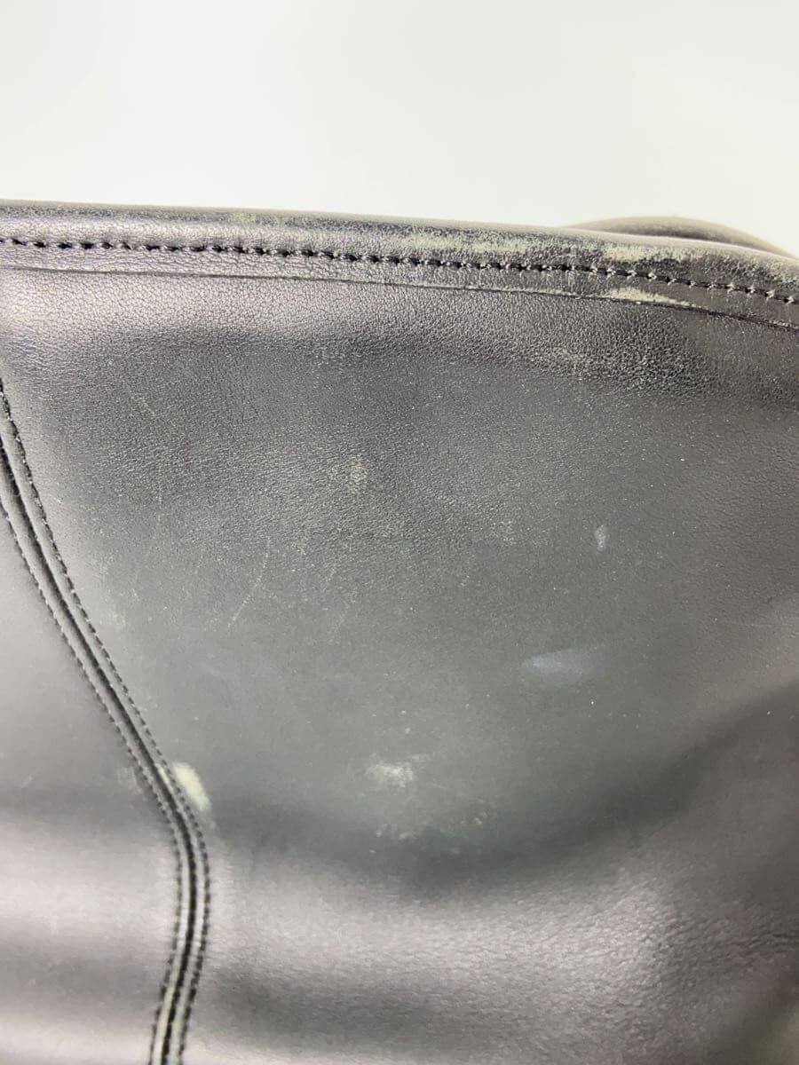 COACH Shoulder Bag Leather BLK 9976 8