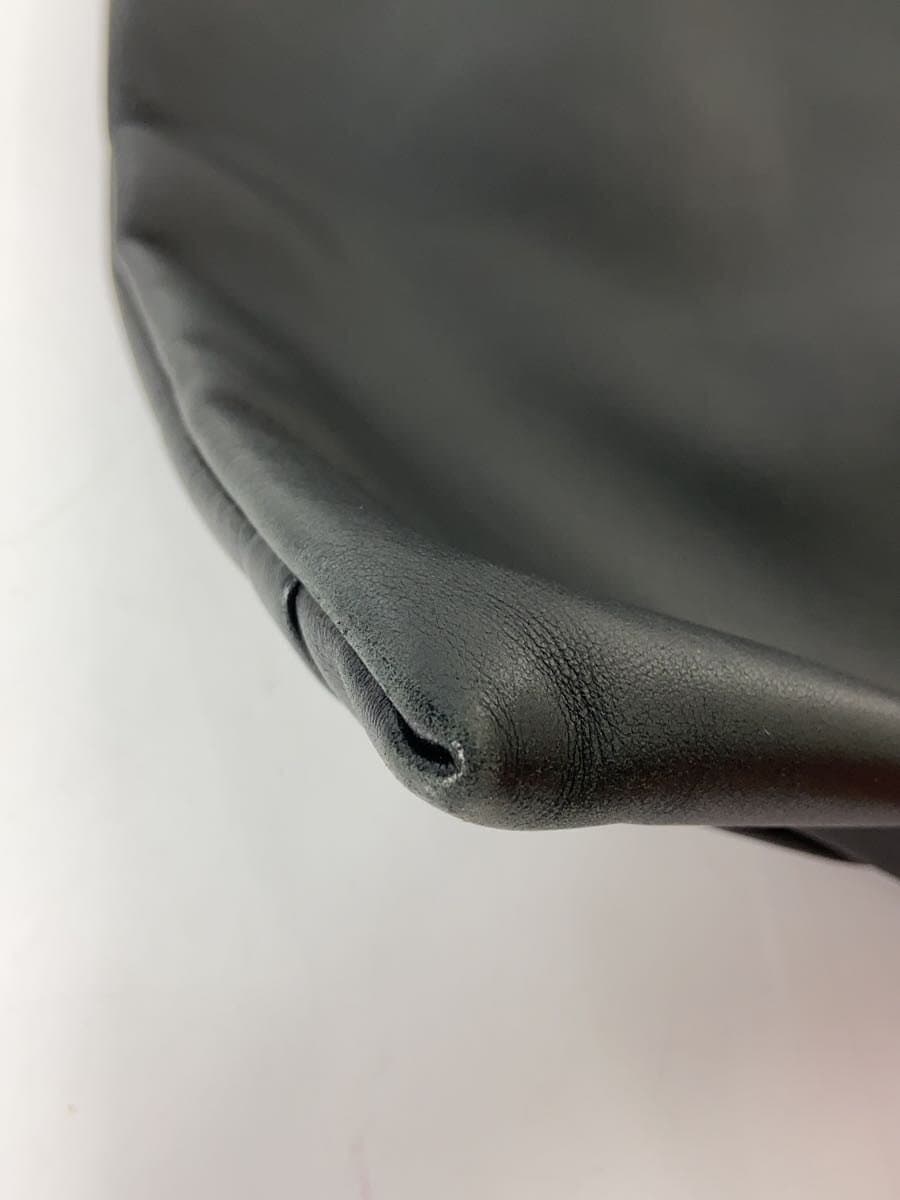 PORTER Shoulder Bag Drawstring EASE Ease DRAWSTRING Leather BLK 028-0504 8