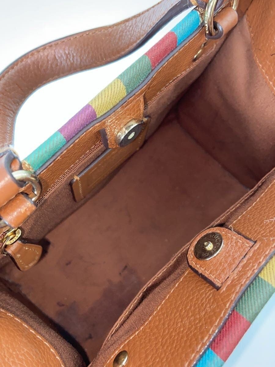 COACH Handbag Canvas Dempsey C5637 Shoulder Bag 2-Way Signature 6