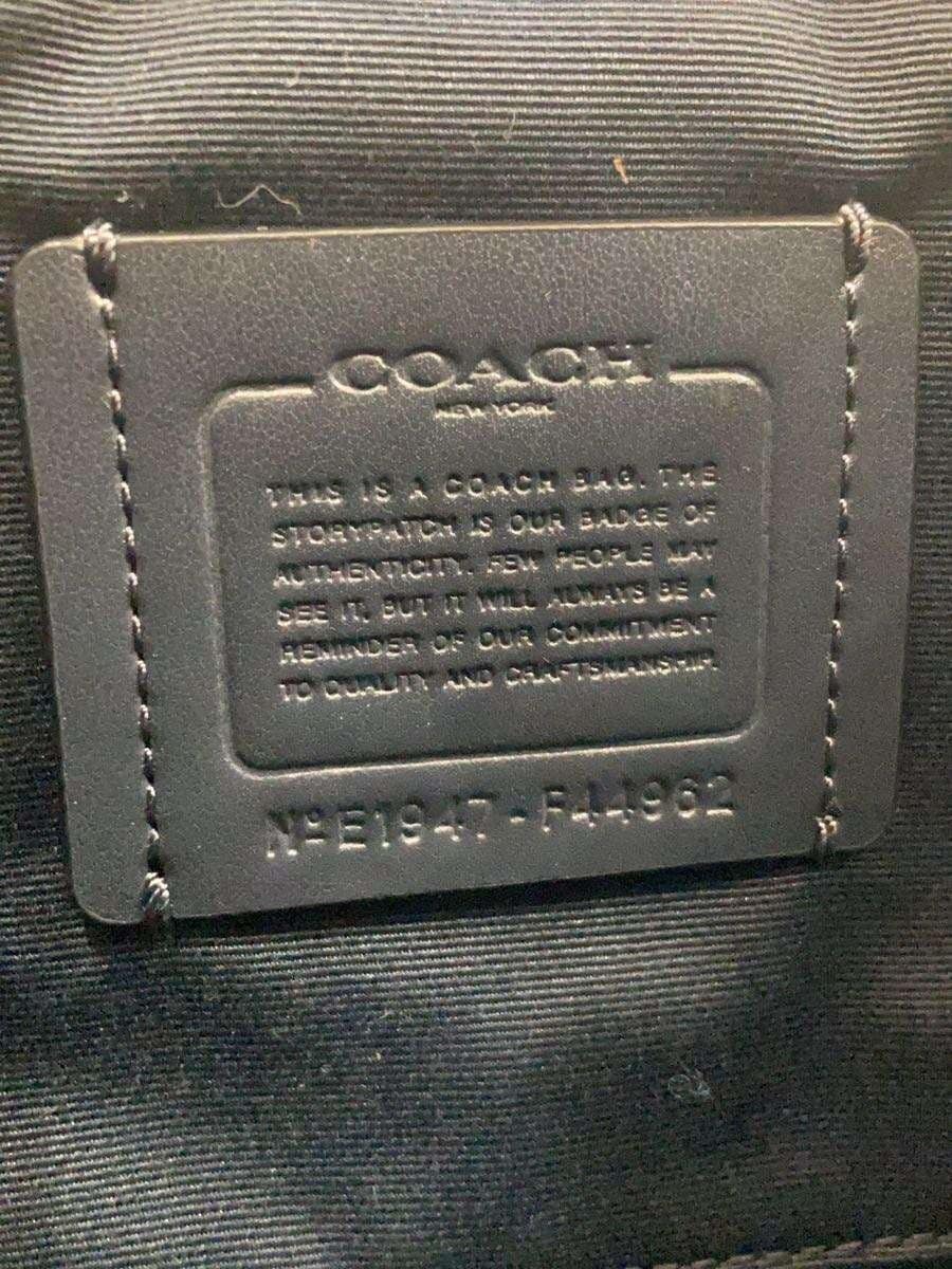 COACH Handbag Shoulder 2-Way Leather Navy F44962 5