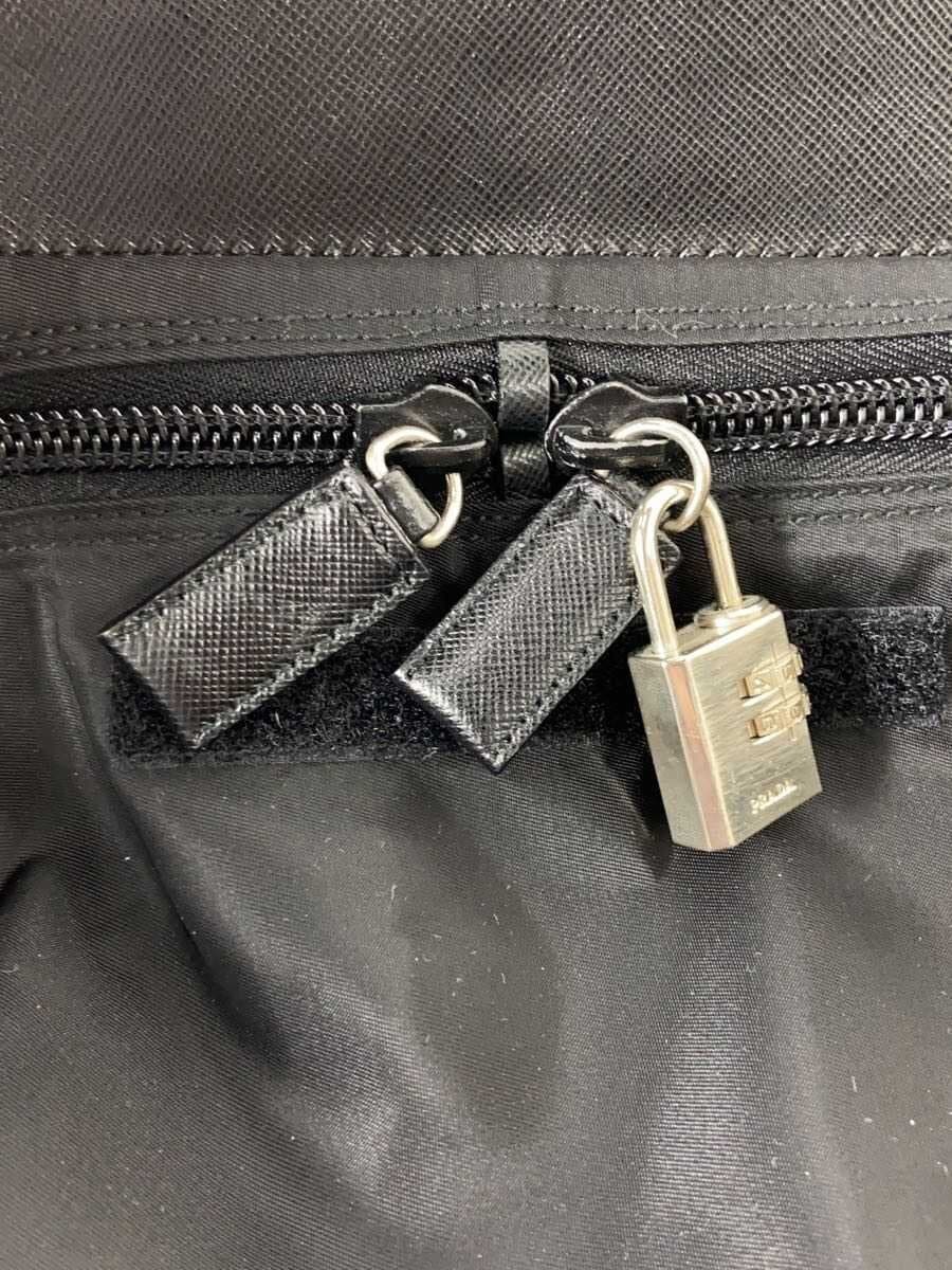 PRADA Boston bag 2WAY Shoulder Nylon BLK 7