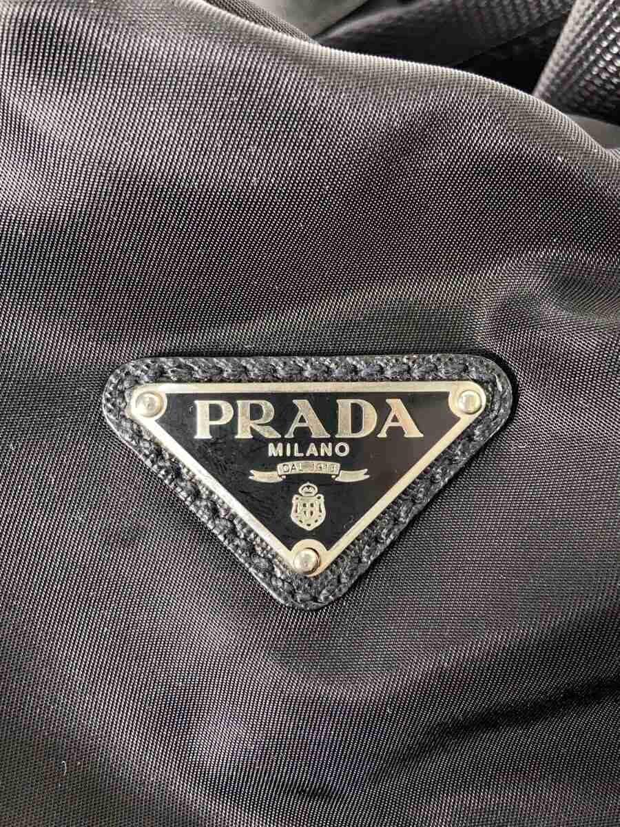 PRADA Boston bag 2WAY Shoulder Nylon BLK 8