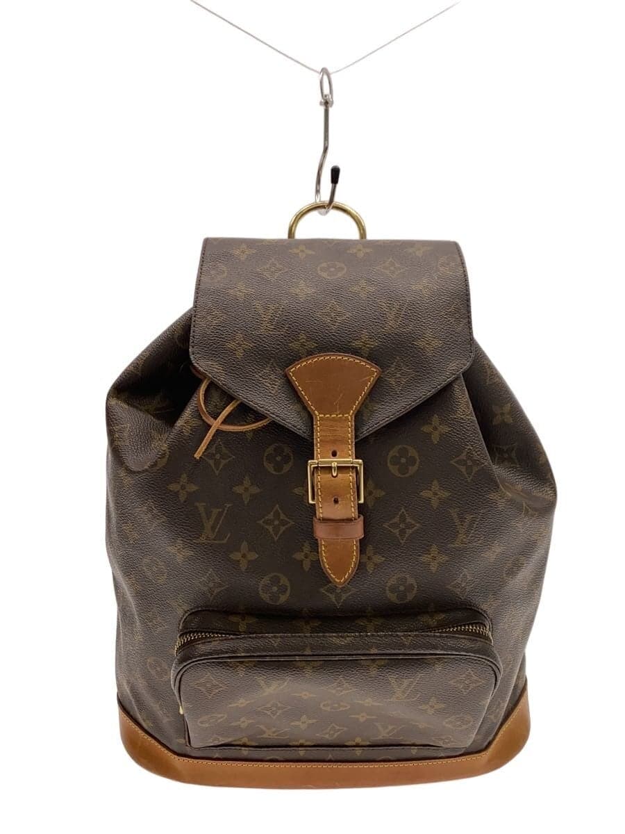 LOUIS VUITTON Montsouris _Monogram Canvas PVC BRW