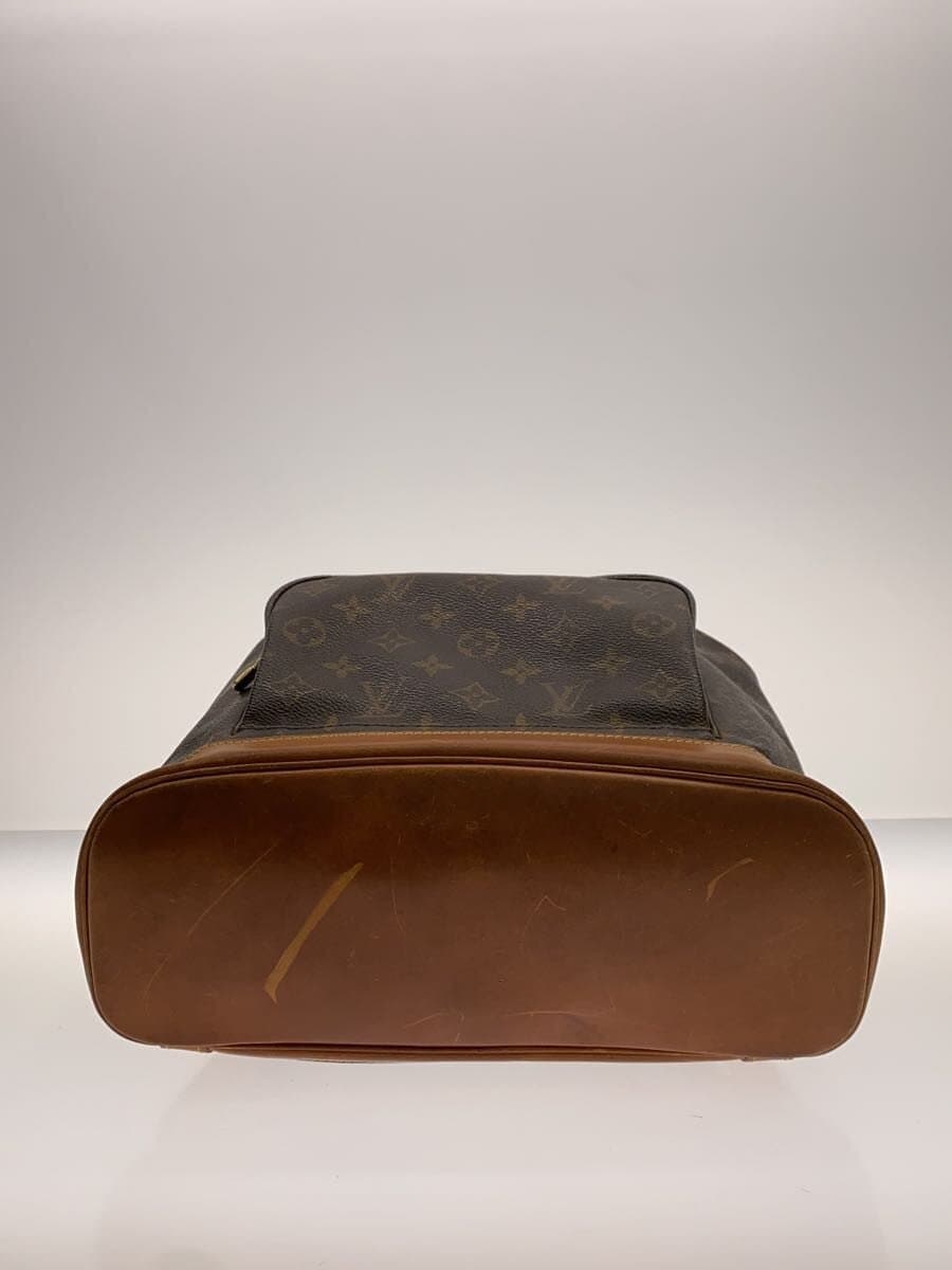 LOUIS VUITTON Montsouris _Monogram Canvas PVC BRW 4