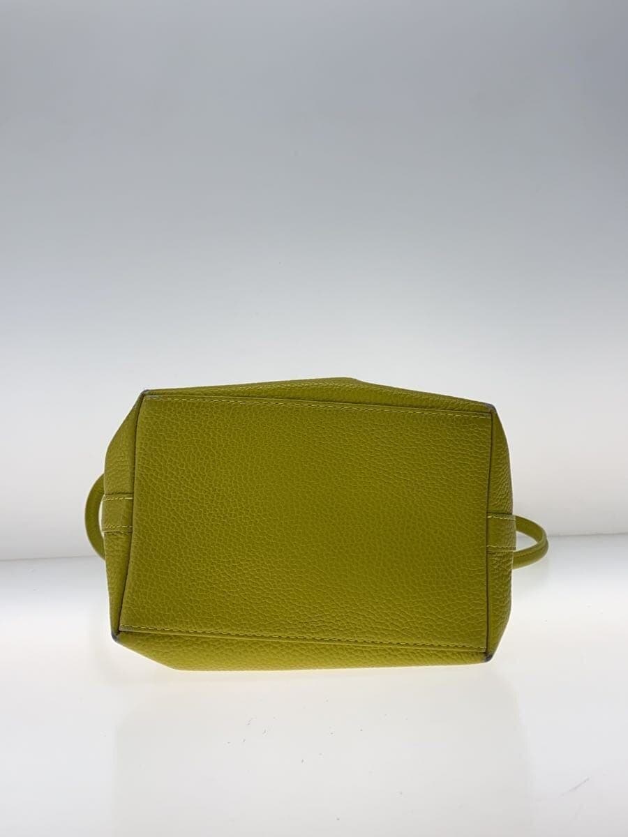 VASIC Handbag Leather YLW Solid 4