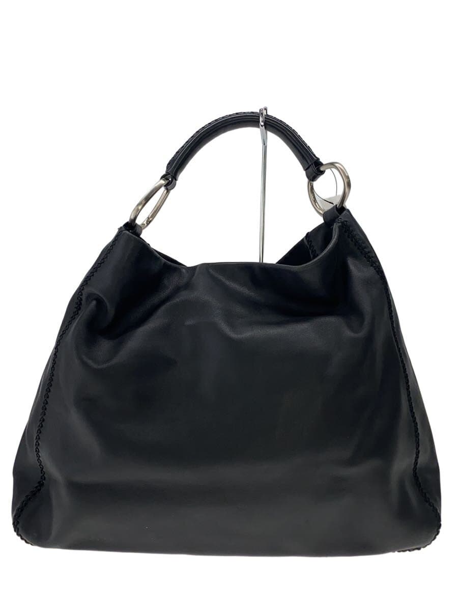 SAZABY Handbag Leather BLK Solid