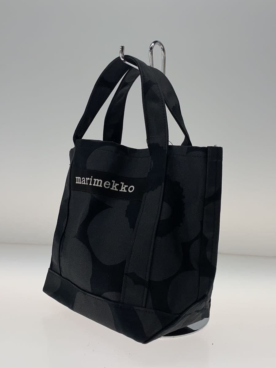 marimekko Handbag Canvas BLK 047586 2