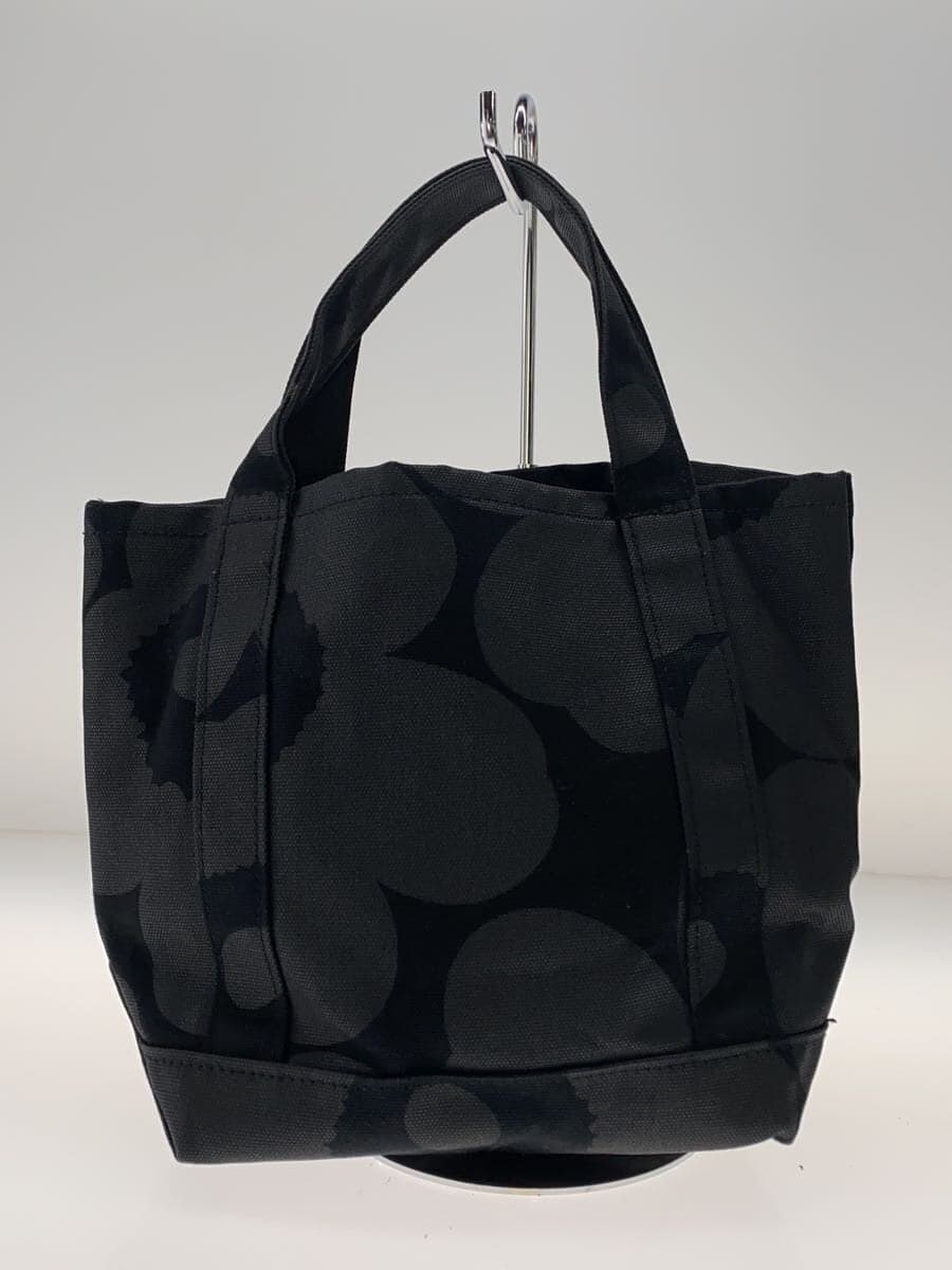 marimekko Handbag Canvas BLK 047586 3