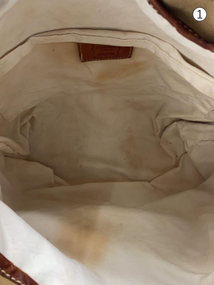 Heritage Leather Tote Bag Leather BRW Solid 5