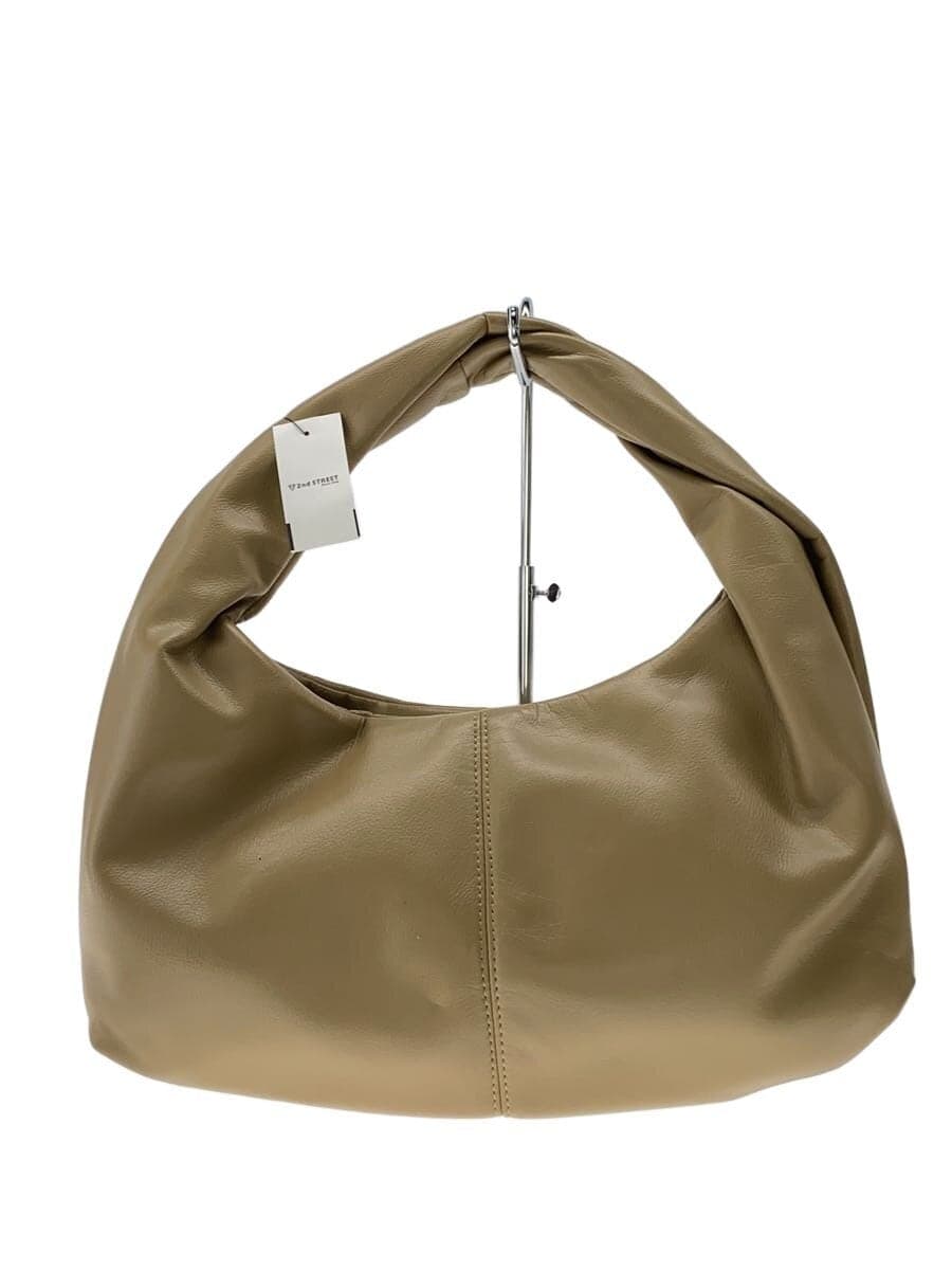 Mila Owen Handbag Leather KHK Solid 09WGB251506