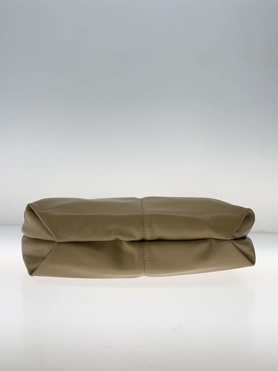 Mila Owen Handbag Leather KHK Solid 09WGB251506 4