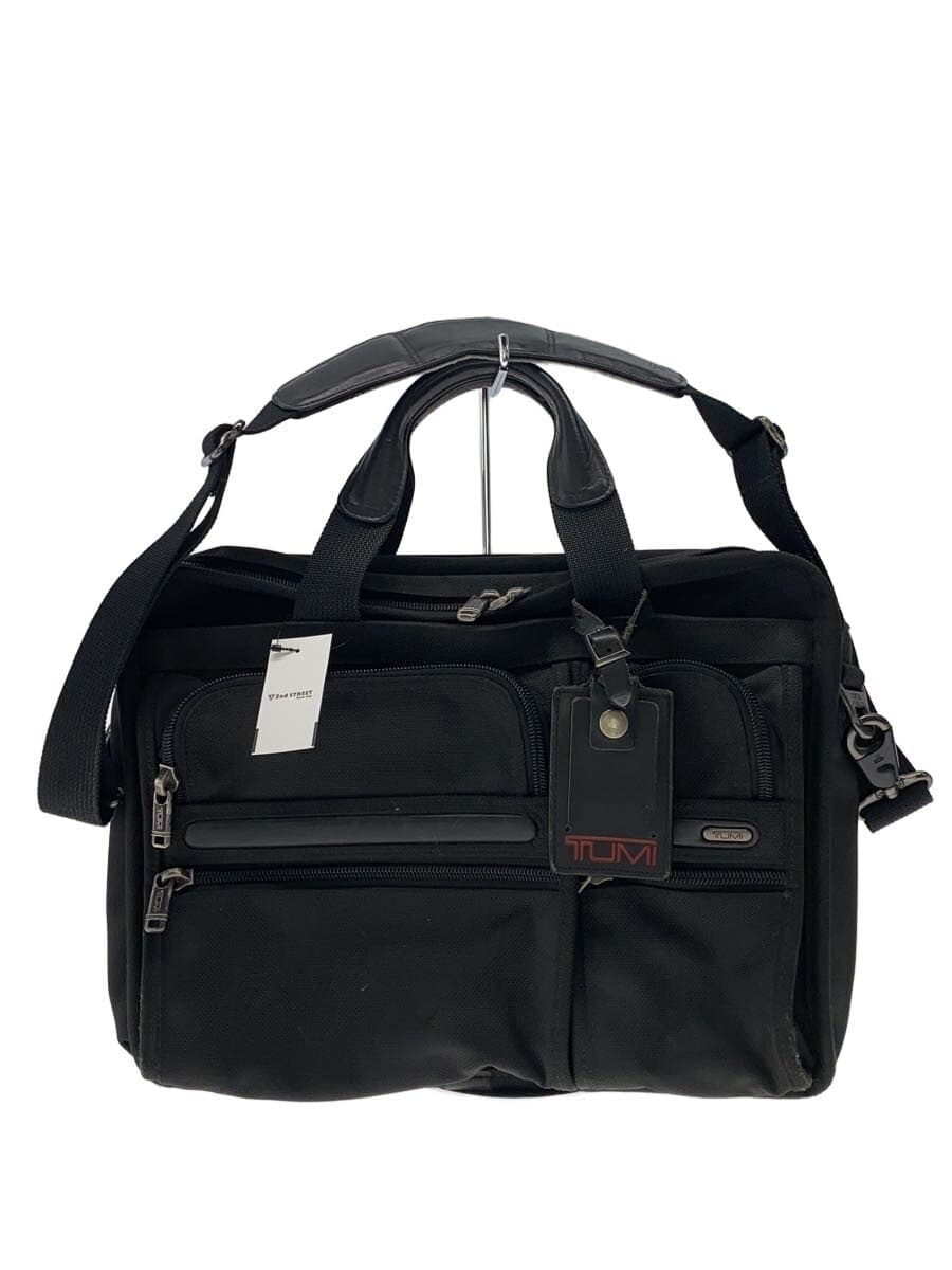 TUMI Briefcase Nylon BLK Solid