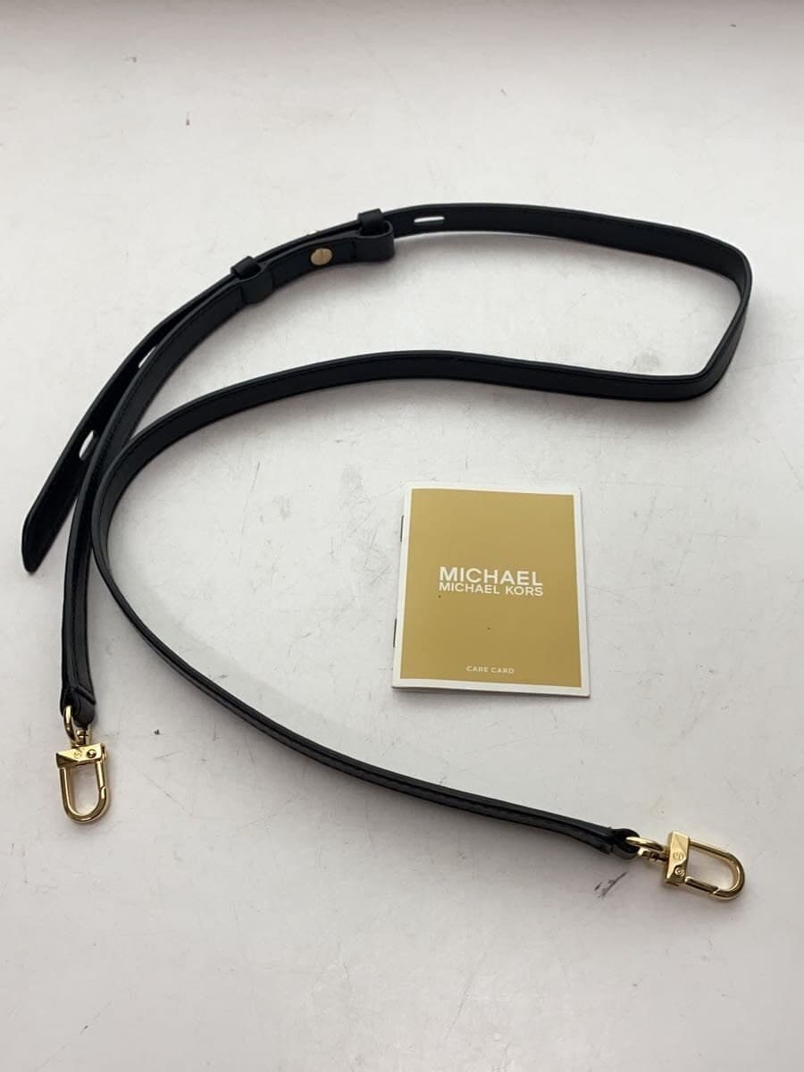 MICHAEL KORS Shoulder Bag Leather BLK AC-2106 7