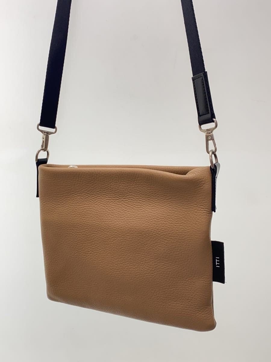 ITTI Shoulder Bag Leather BEG 2