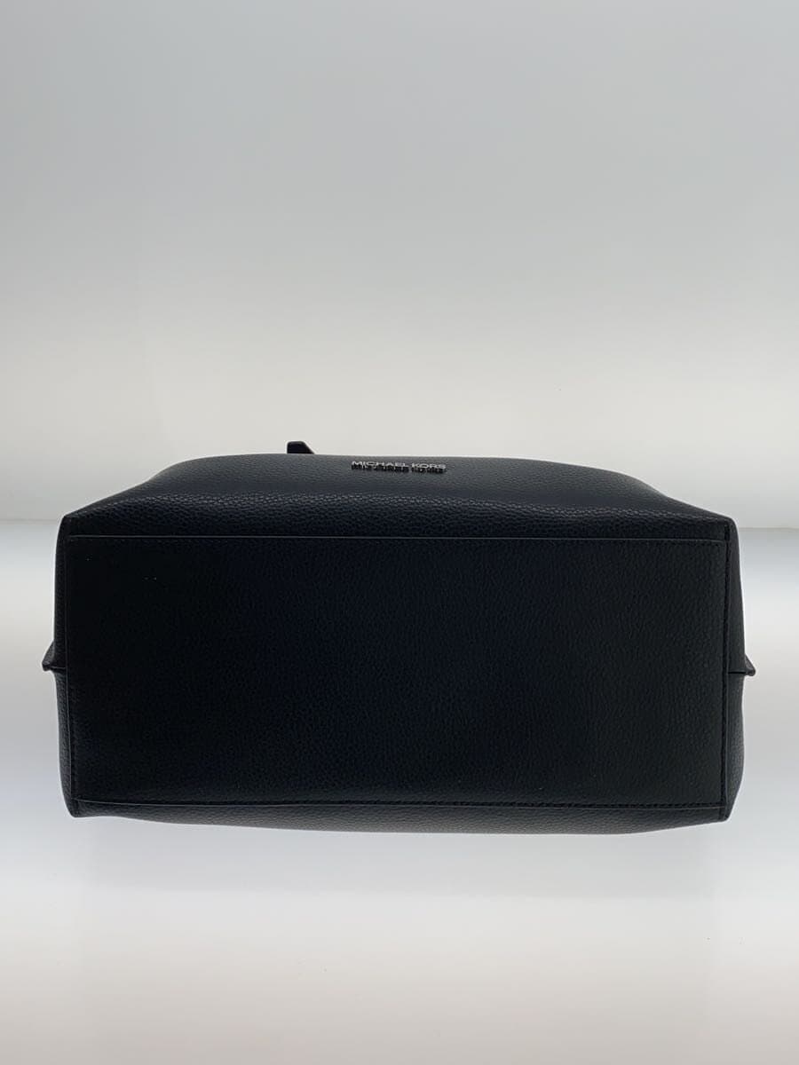 MICHAEL KORS Tote Bag Leather BLK Solid NB-2404 4