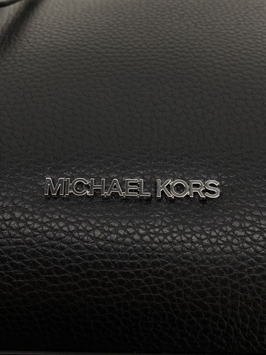 MICHAEL KORS Tote Bag Leather BLK Solid NB-2404 5