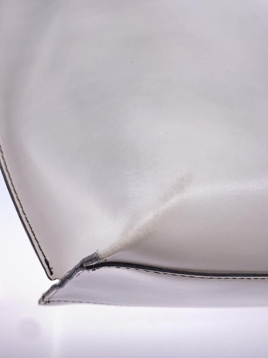 GIANNI CHIARINI Tote Bag Leather WHT 7
