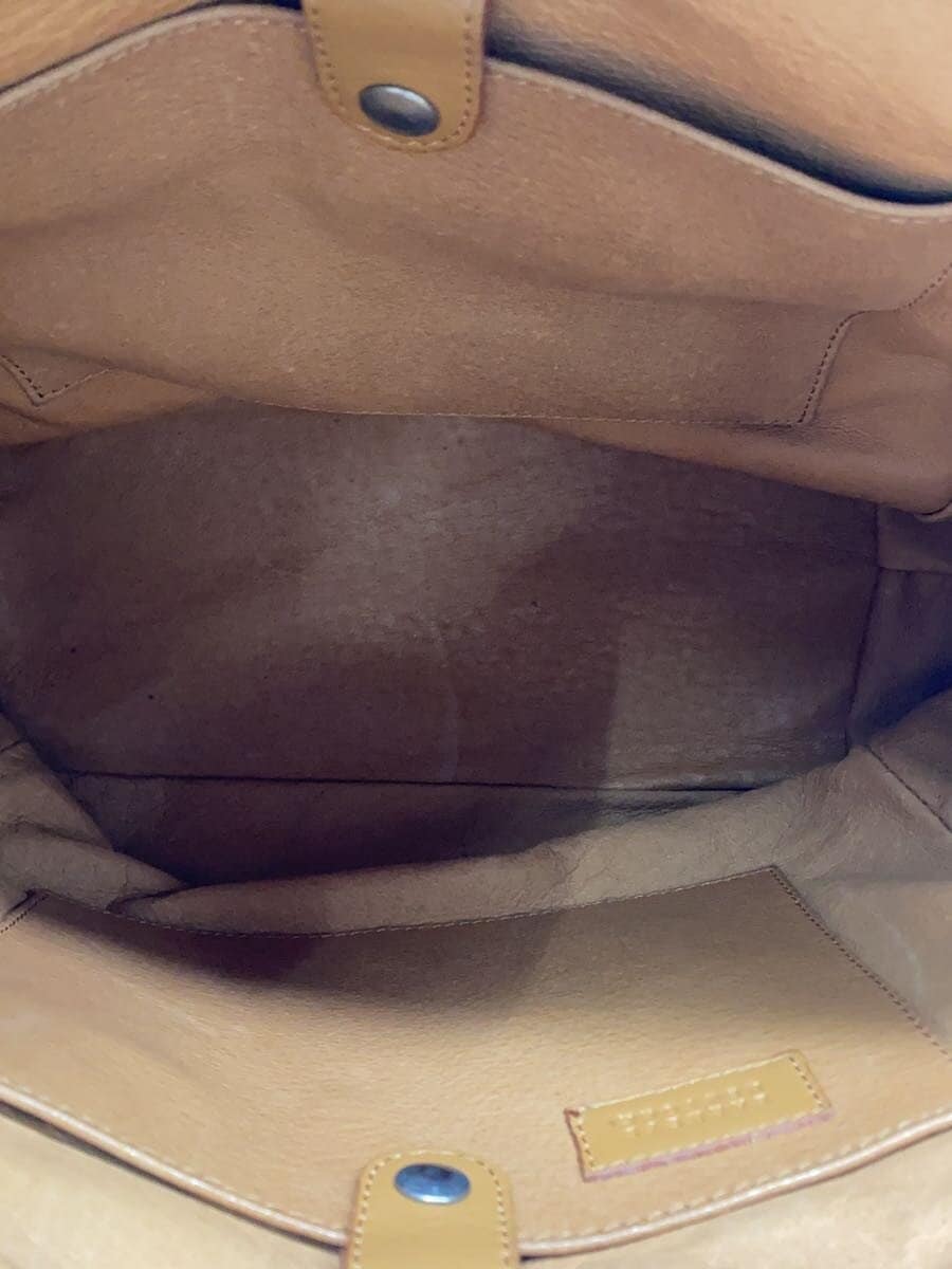BARNEYS NEWYORK Tote Bag Leather Handle 5