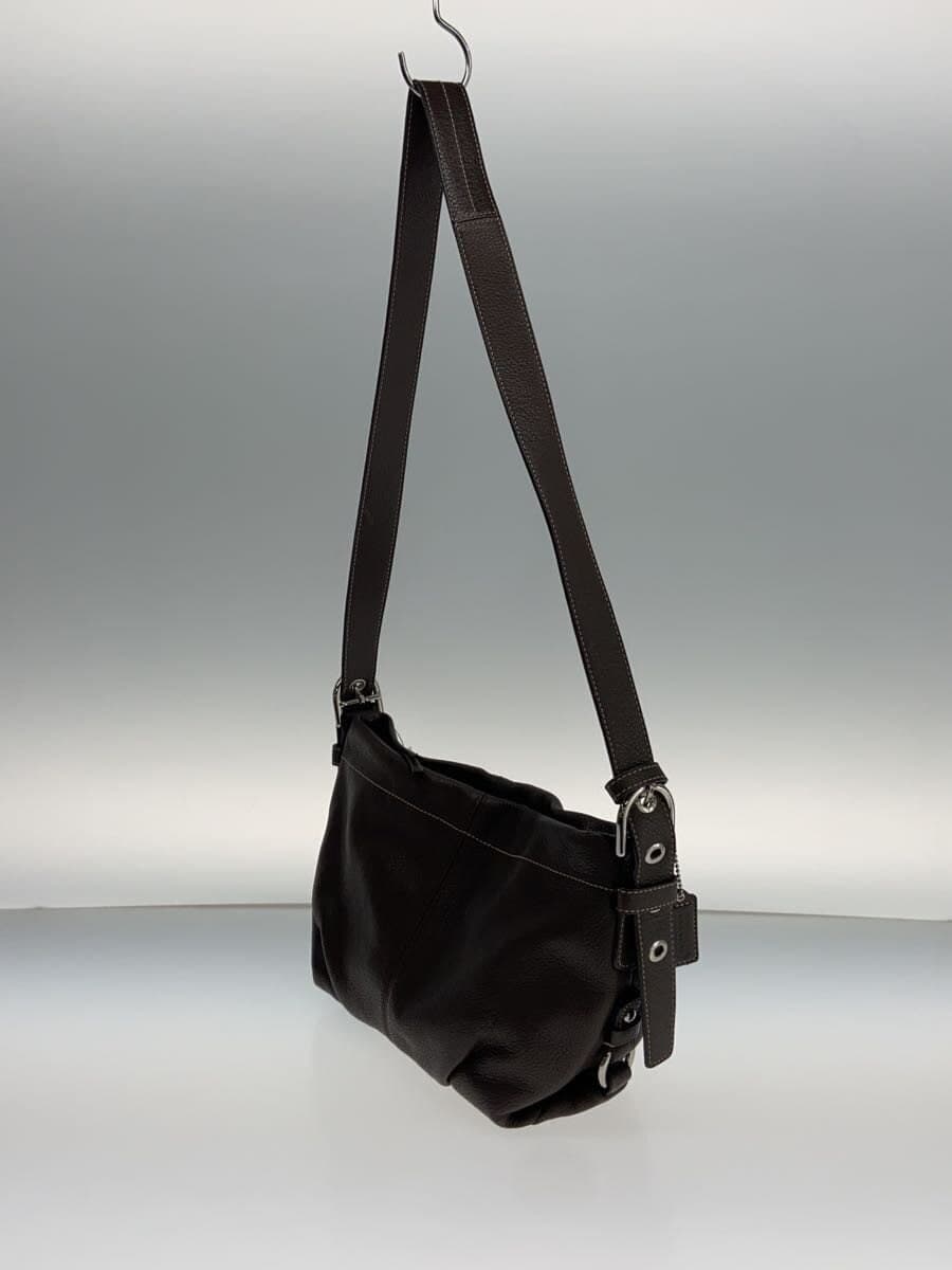 COACH Shoulder Bag Leather BRW F15065 2