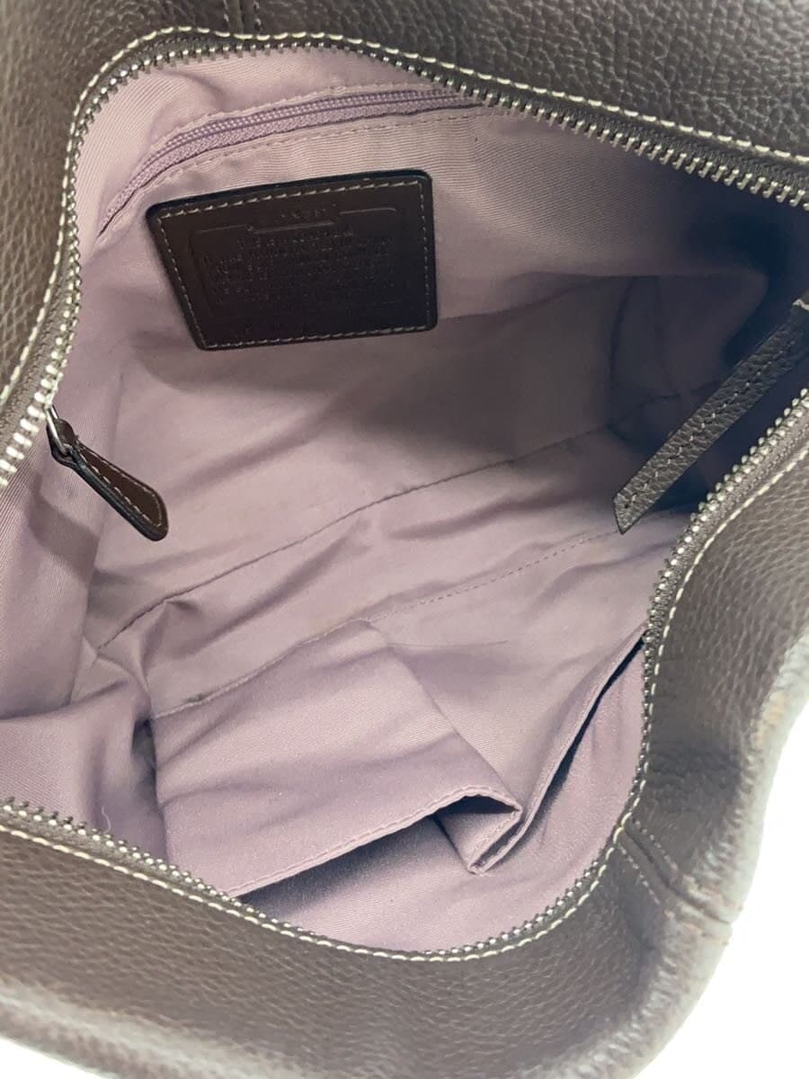 COACH Shoulder Bag Leather BRW F15065 6