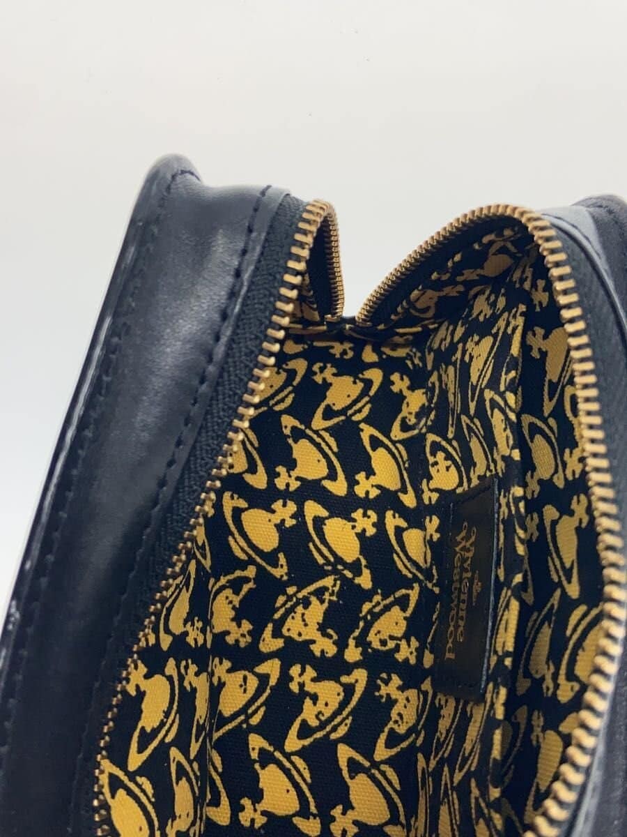 Vivienne Westwood Pouch Leather BLK Solid 6