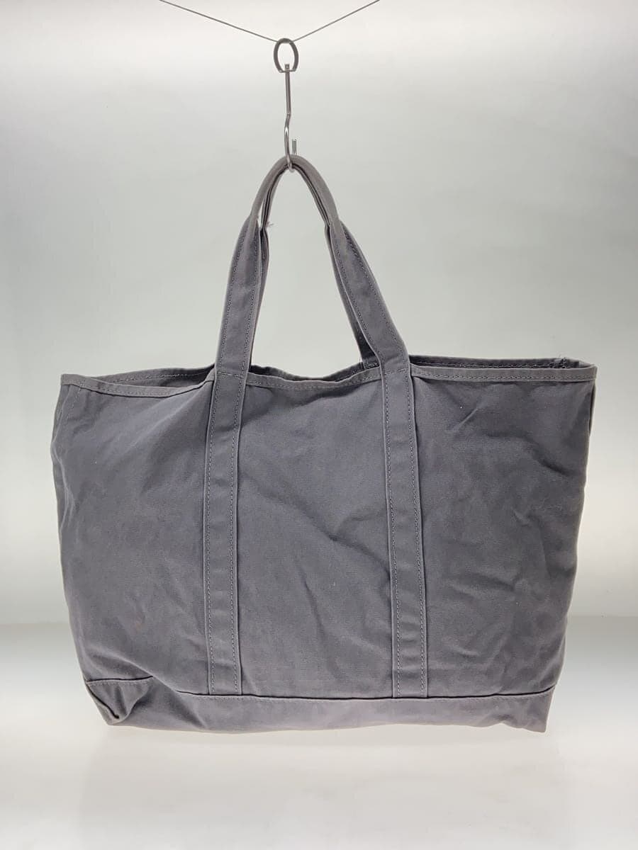 L.L.Bean Tote Bag Cotton GRY 3