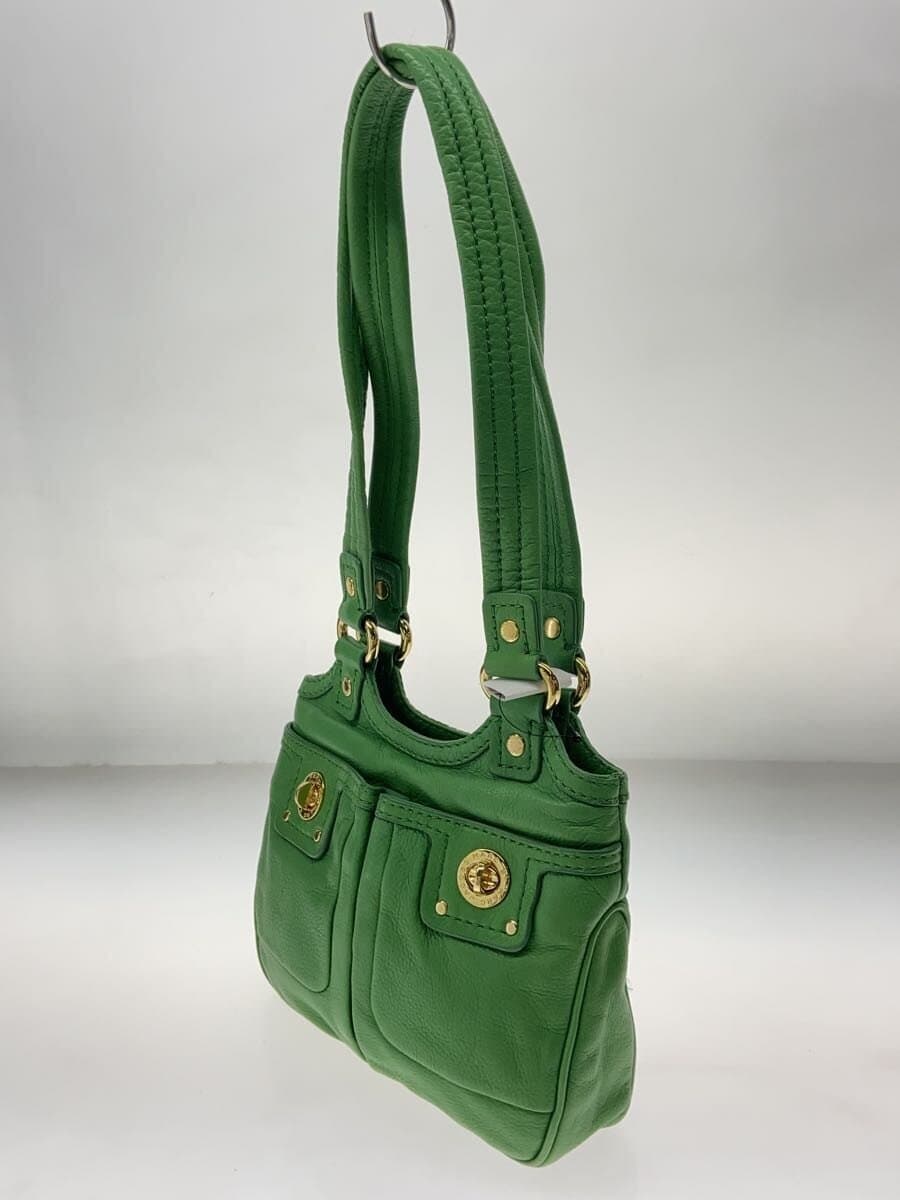 MARC BY MARC JACOBS Handbag Cowhide GRN 2