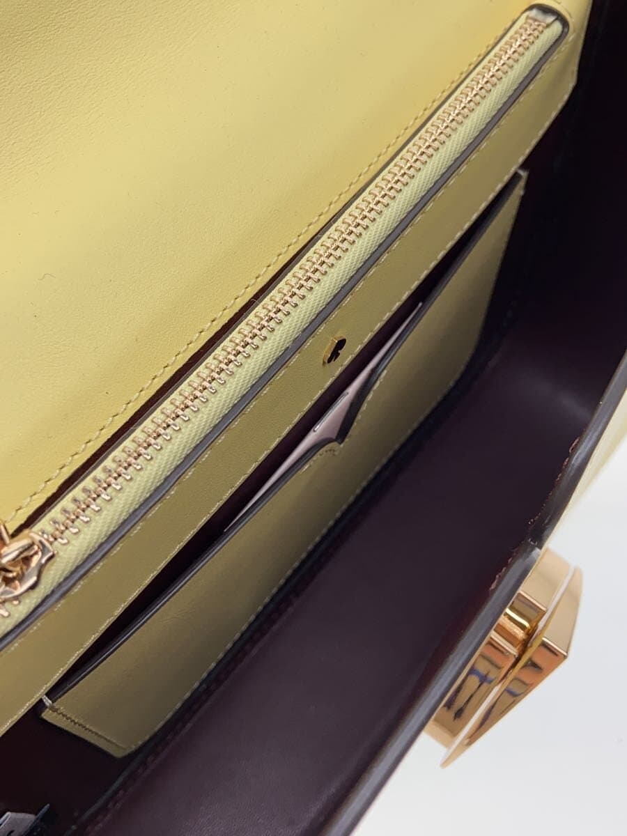 kate spade new york Shoulder Bag Leather YLW 6