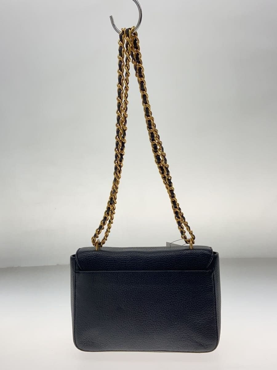 TORY BURCH Shoulder Bag Leather BLK 3