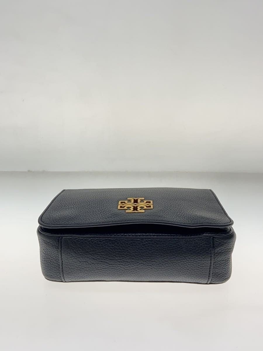 TORY BURCH Shoulder Bag Leather BLK 4