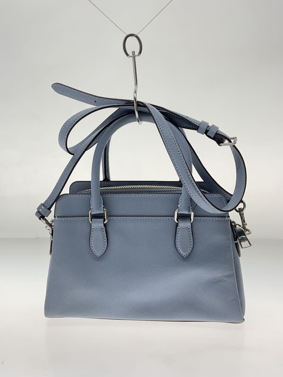COACH Handbag Leather BLU H2379-CH297 3