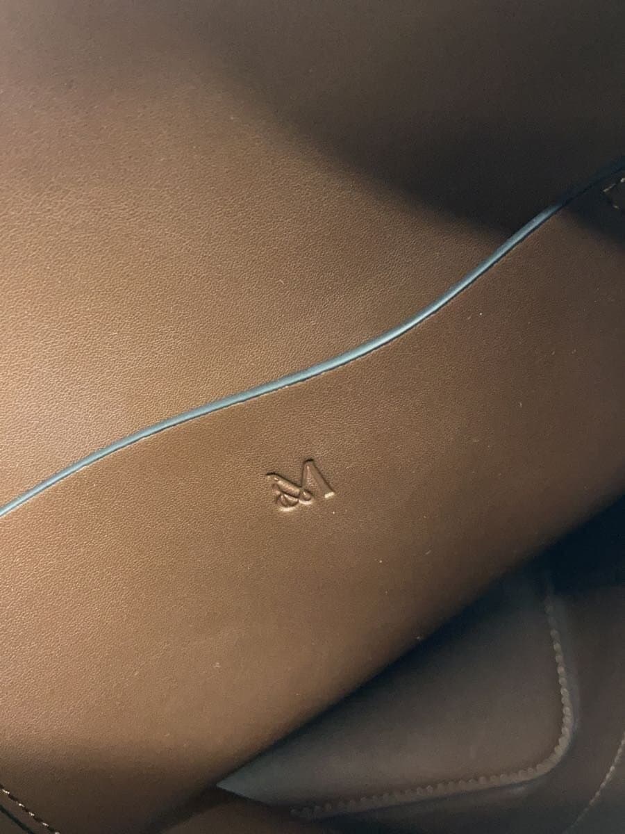 Other Brand Shoulder Bag Leather BLK Solid 5